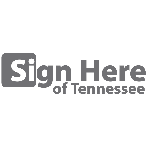 Sign Here of Tennessee Logo