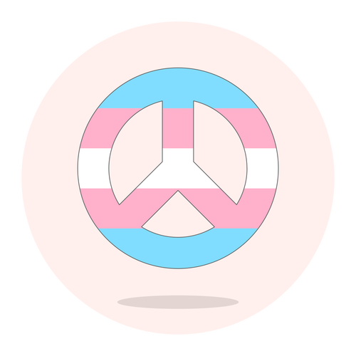 sign peace transgender