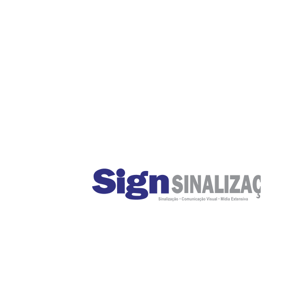 Sign Sinalização Logo ,Logo , icon , SVG Sign Sinalização Logo