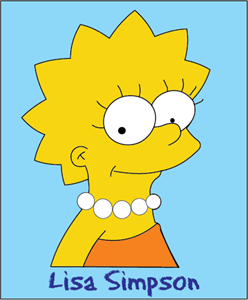 Simpsons – Lisa Logo ,Logo , icon , SVG Simpsons – Lisa Logo