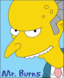 Simpsons – Mr. Burns Logo ,Logo , icon , SVG Simpsons – Mr. Burns Logo