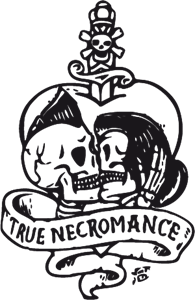 SKULL NECROROMANCE Logo ,Logo , icon , SVG SKULL NECROROMANCE Logo