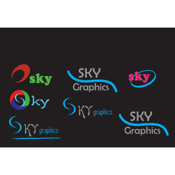 Sky Graphics Logo ,Logo , icon , SVG Sky Graphics Logo