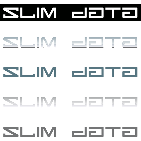 Slim Data Logo ,Logo , icon , SVG Slim Data Logo