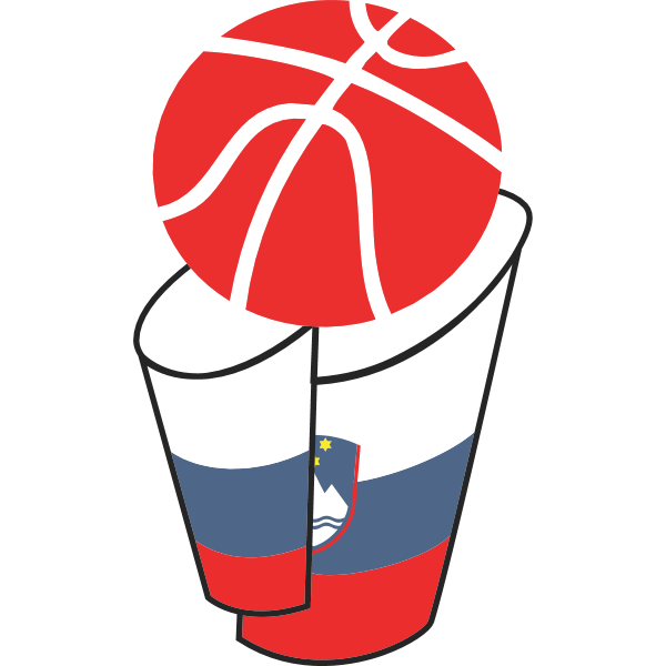 SLOVENIAN BASKETBALL FEDERATION Logo ,Logo , icon , SVG SLOVENIAN BASKETBALL FEDERATION Logo
