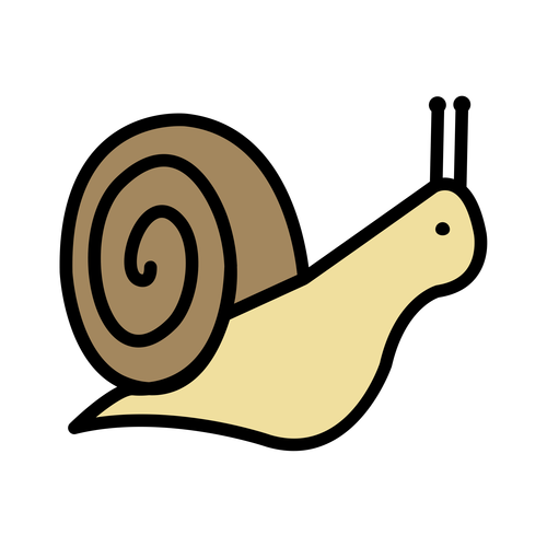 Snail ,Logo , icon , SVG Snail