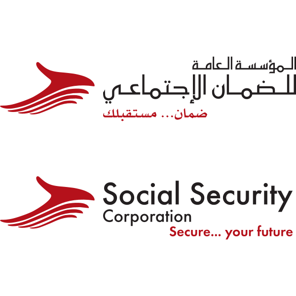 شعار المؤسسة العامة للضمان الاجتماعي ,Logo , icon , SVG شعار المؤسسة العامة للضمان الاجتماعي