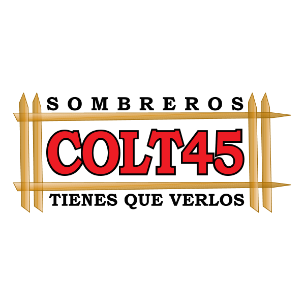 Sombreros COLT 45 Logo ,Logo , icon , SVG Sombreros COLT 45 Logo