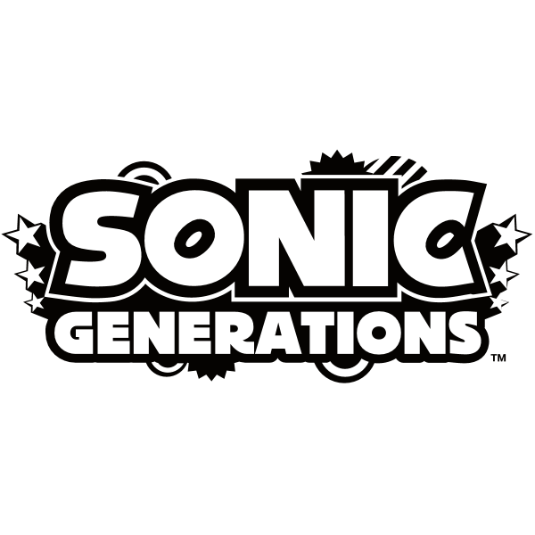 Sonic Generations ,Logo , icon , SVG Sonic Generations