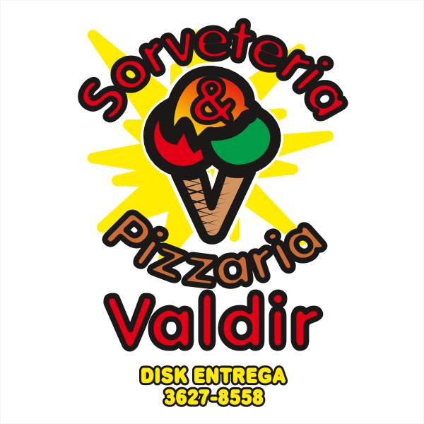 Sorveteria e Pizaria do Valdir Logo ,Logo , icon , SVG Sorveteria e Pizaria do Valdir Logo