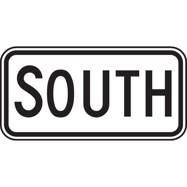 SOUTH TRAFFIC SIGN Logo