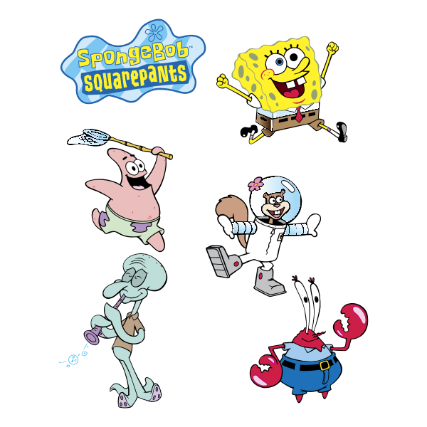 Spongebob Squarepants ,Logo , icon , SVG Spongebob Squarepants