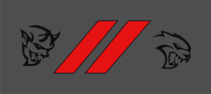 SRT Dodge Demon and Hellcat Logo ,Logo , icon , SVG SRT Dodge Demon and Hellcat Logo