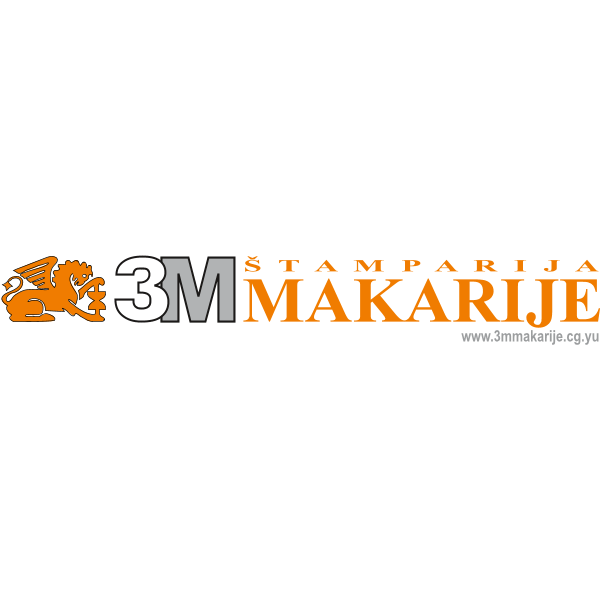 Stamparija “3M Makarije” Logo ,Logo , icon , SVG Stamparija “3M Makarije” Logo