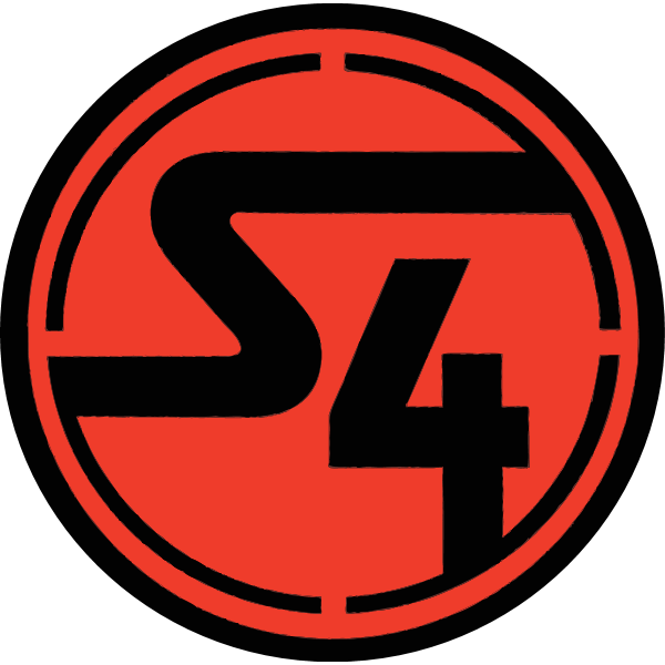 Station 4 S4 Logo ,Logo , icon , SVG Station 4 S4 Logo
