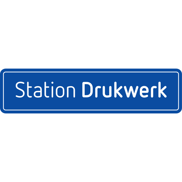 Station Drukwerk Logo ,Logo , icon , SVG Station Drukwerk Logo