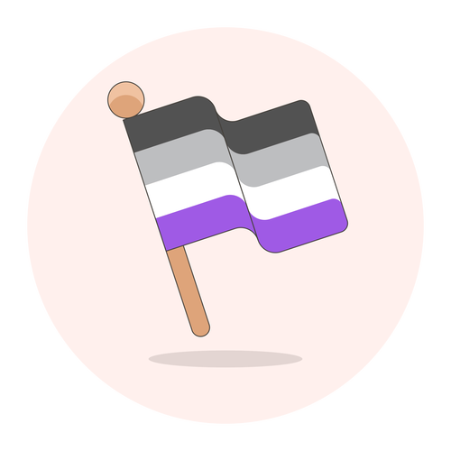 stick flag asexual