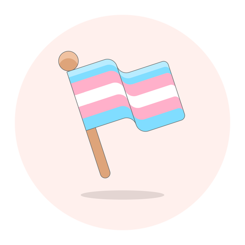 stick flag transgender ,Logo , icon , SVG stick flag transgender