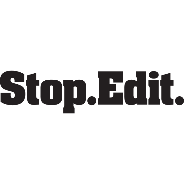 Stop.Edit. Logo ,Logo , icon , SVG Stop.Edit. Logo
