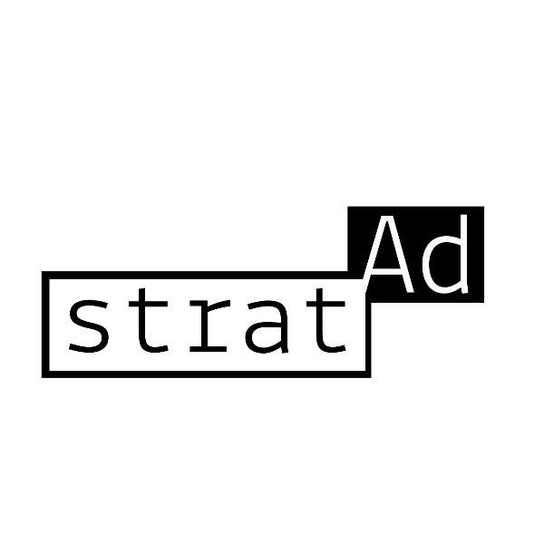Strat Ad- indoor/outdoor advertising company Logo