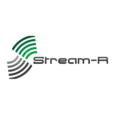stream r ,Logo , icon , SVG stream r