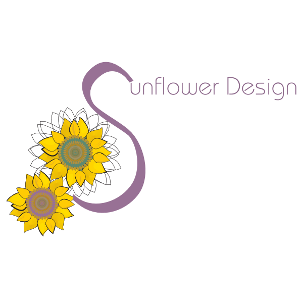Sunflower Design Logo ,Logo , icon , SVG Sunflower Design Logo