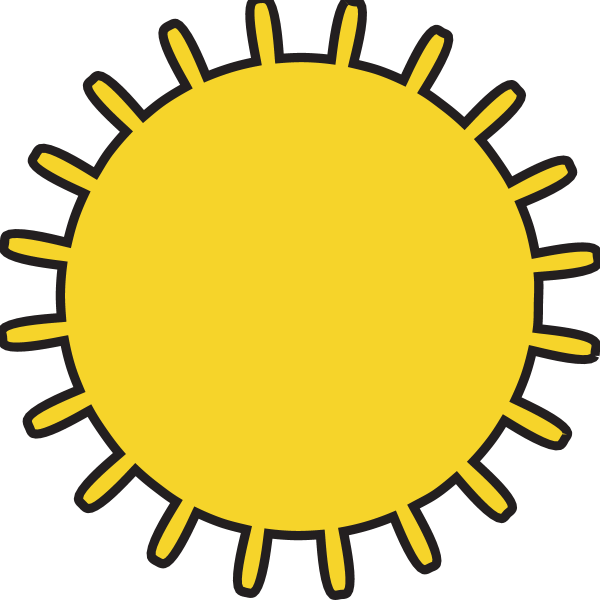 SUNNY WEATHER SYMBOL Logo ,Logo , icon , SVG SUNNY WEATHER SYMBOL Logo