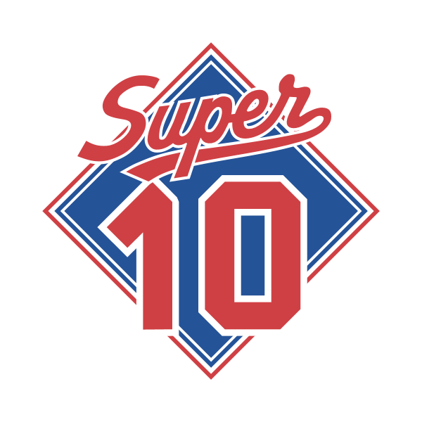 super-10 ,Logo , icon , SVG super-10