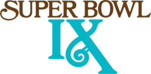 Super Bowl IX Logo ,Logo , icon , SVG Super Bowl IX Logo