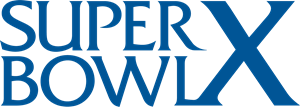 Super Bowl X Logo ,Logo , icon , SVG Super Bowl X Logo