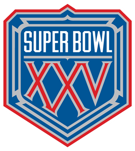 Super Bowl XXV Logo ,Logo , icon , SVG Super Bowl XXV Logo