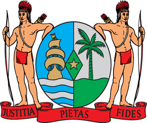 Suriname Coat of Arms Logo