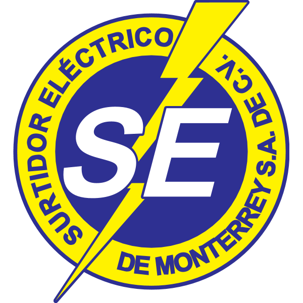 SURTIDOR ELÉCTRICO DE MONTERREY Logo ,Logo , icon , SVG SURTIDOR ELÉCTRICO DE MONTERREY Logo
