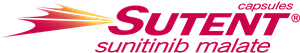 Sutent sunitinib malate capsules Logo