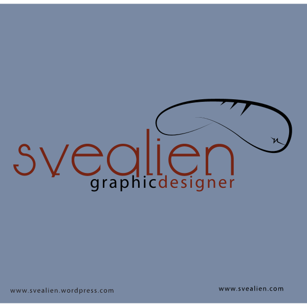 Svealien Graphic Designer Logo