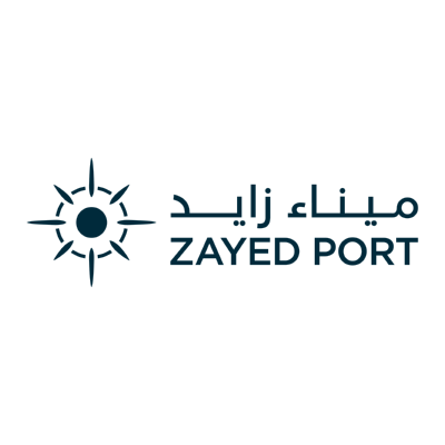 شعار ميناء زايد ZAYED PORT ,Logo , icon , SVG شعار ميناء زايد ZAYED PORT