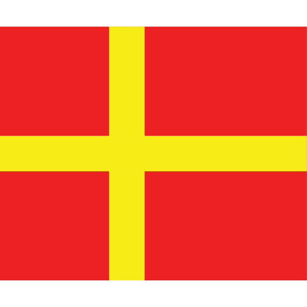 SWEDISH REGION OF SCANIA FLAG Logo ,Logo , icon , SVG SWEDISH REGION OF SCANIA FLAG Logo