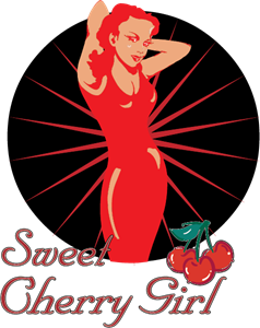 Sweet Cherry Girl Logo ,Logo , icon , SVG Sweet Cherry Girl Logo