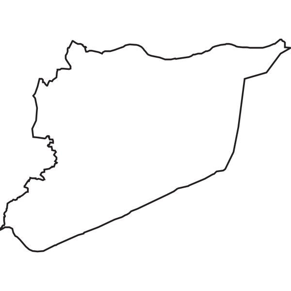 SYRIA MAP Logo ,Logo , icon , SVG SYRIA MAP Logo