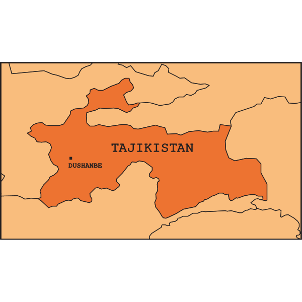 TAJIKISTAN MAP Logo
