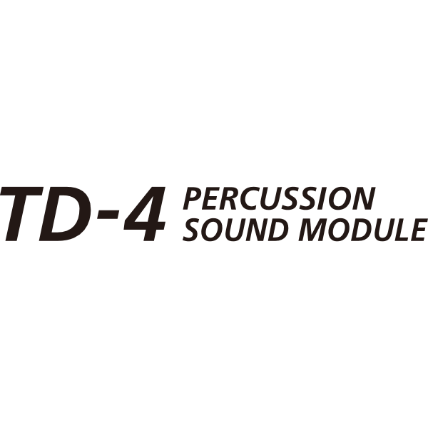 TD-4 Percussion Sound Module Logo ,Logo , icon , SVG TD-4 Percussion Sound Module Logo
