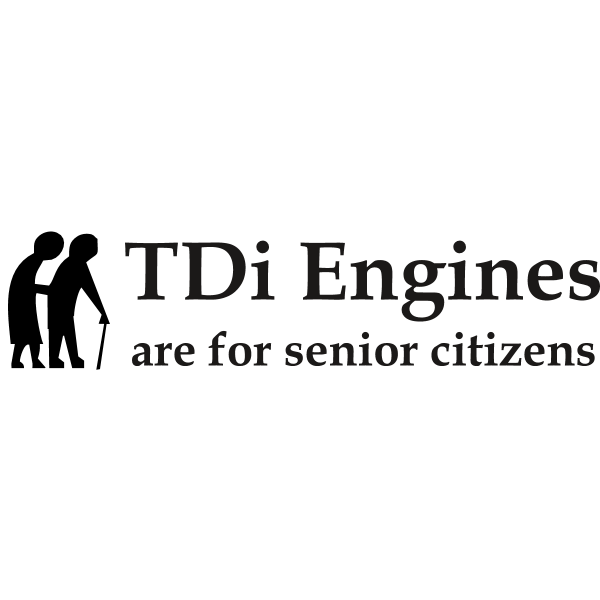 tdi engines are for senior citizens Logo