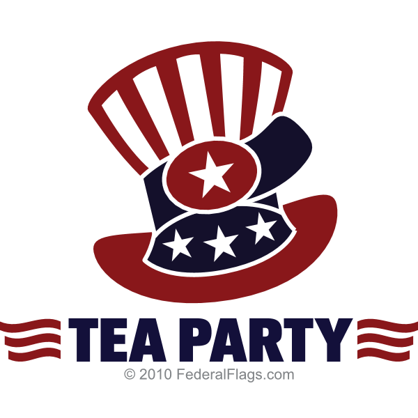 Tea Party Logo ,Logo , icon , SVG Tea Party Logo