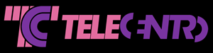 Telecentro segundo fondo negro horizontal Logo ,Logo , icon , SVG Telecentro segundo fondo negro horizontal Logo