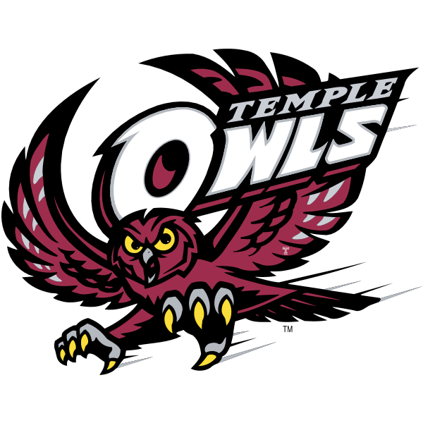 Temple Owls Logo ,Logo , icon , SVG Temple Owls Logo