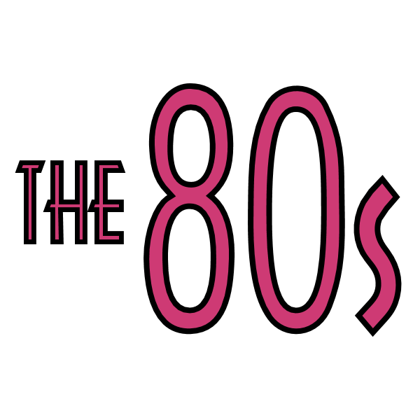 The 80's ,Logo , icon , SVG The 80's