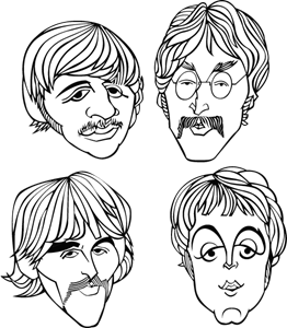 The Beatles band Logo