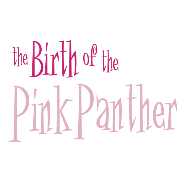 The Birth of the Pink Panther ,Logo , icon , SVG The Birth of the Pink Panther
