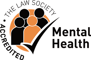 The Law Society Accredited Mental Health Logo