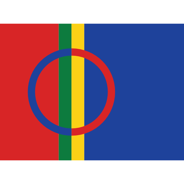 THE SAMI FLAG Logo ,Logo , icon , SVG THE SAMI FLAG Logo